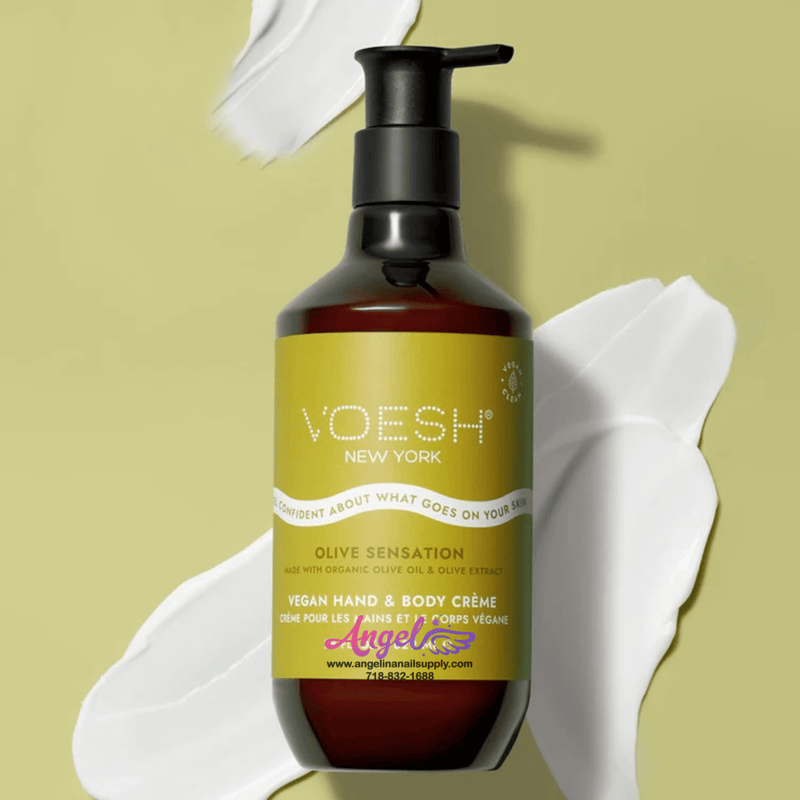 Voesh Olive Sensation Vegan Body & Hand Creme 28 Fl.Oz. - Angelina Nail Supply NYC