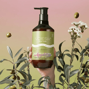 Voesh Olive Sensation Vegan Body & Hand Creme 28 Fl.Oz. (Box/12 Bottles) - Angelina Nail Supply NYC