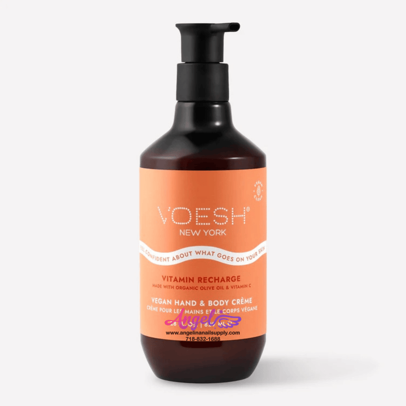 Voesh Vitamin Recharge Vegan Body & Hand Creme 28 Fl.Oz. - Angelina Nail Supply NYC