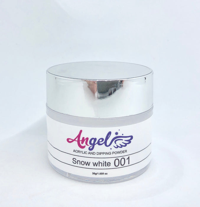Angel Dip Powder D001 SNOW WHITE - Angelina Nail Supply NYC
