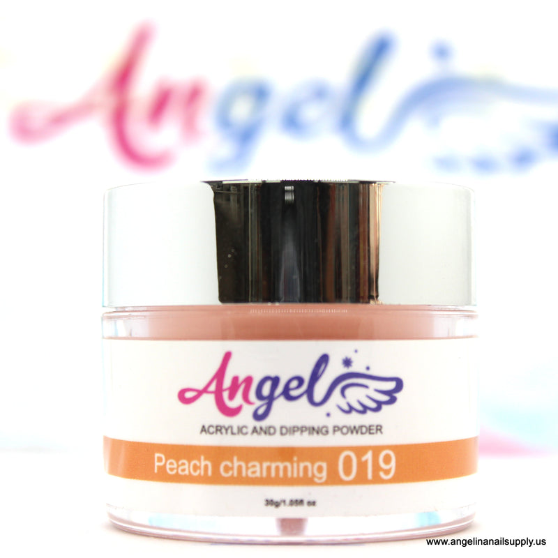 Angel Dip Powder D019 PEACH CHARMING - Angelina Nail Supply NYC