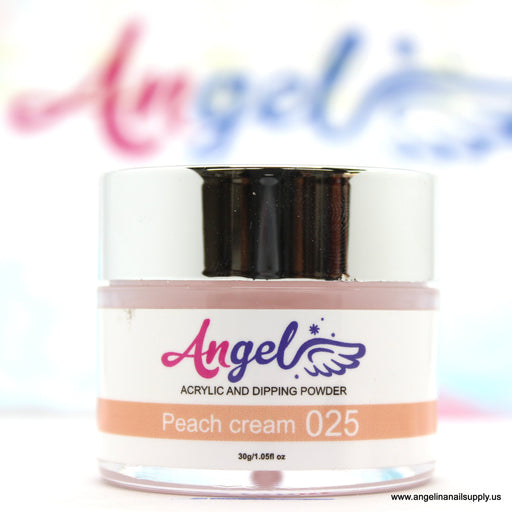 Angel Dip Powder D025 PEACH CREAM - Angelina Nail Supply NYC