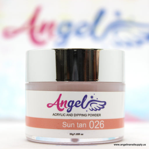 Angel Dip Powder D026 SUN TAN - Angelina Nail Supply NYC