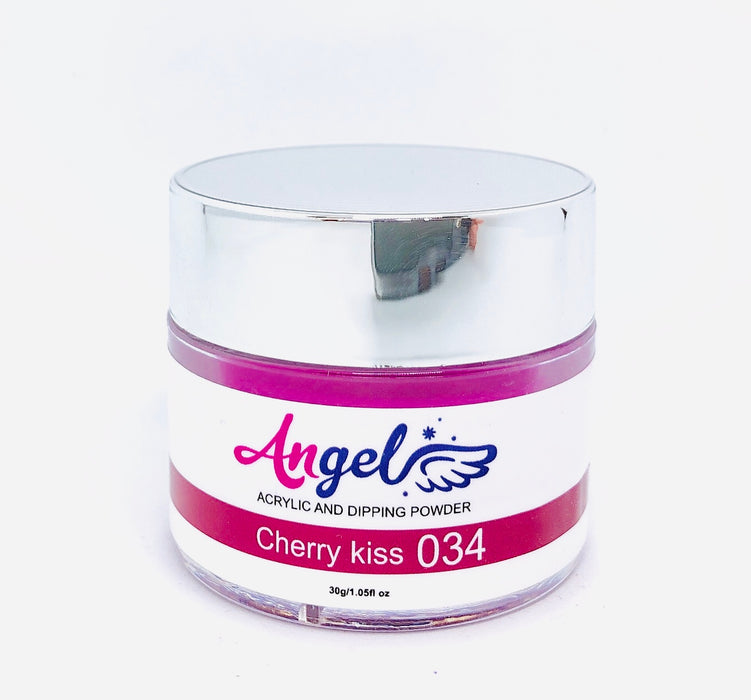 Angel Dip Powder D034 CHERRY KISS - Angelina Nail Supply NYC