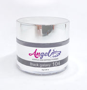 Angel Dip Powder D104 BLACK GALAXY - Angelina Nail Supply NYC