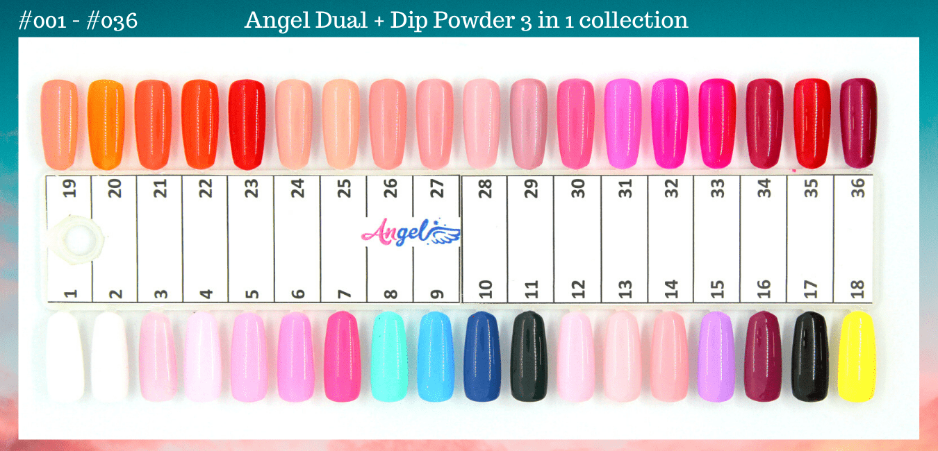 Angel Gel Dual + Dip Powder ( 144 colors ) - 3 in 1 Collection - Angelina Nail Supply NYC