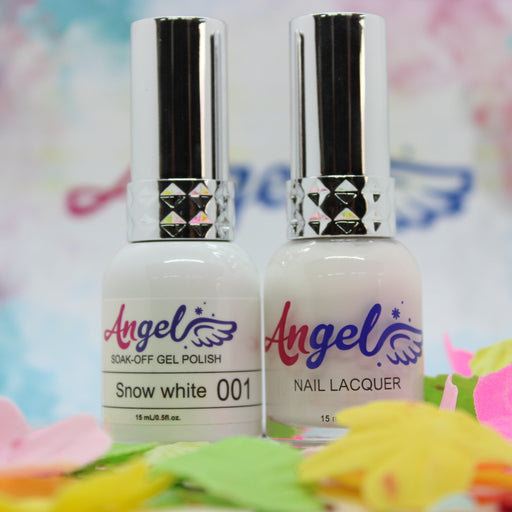 Angel Gel Duo G001 SNOW WHITE - Angelina Nail Supply NYC