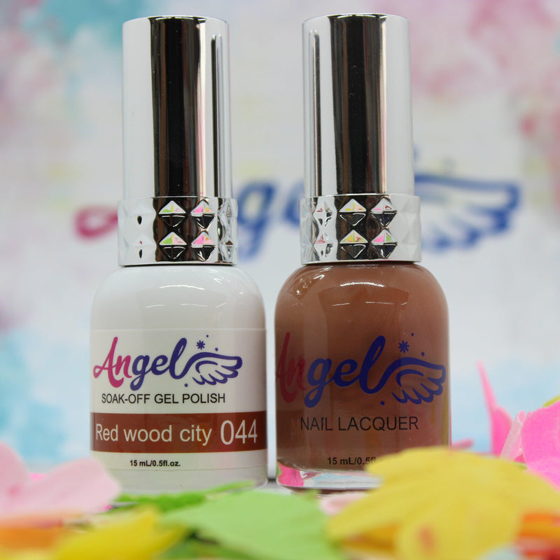 Angel Gel Duo G044 RED WOOD CITY - Angelina Nail Supply NYC