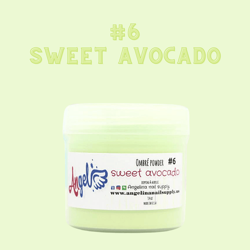 Angel Ombre Powder 06 Sweet Avocado - Angelina Nail Supply NYC