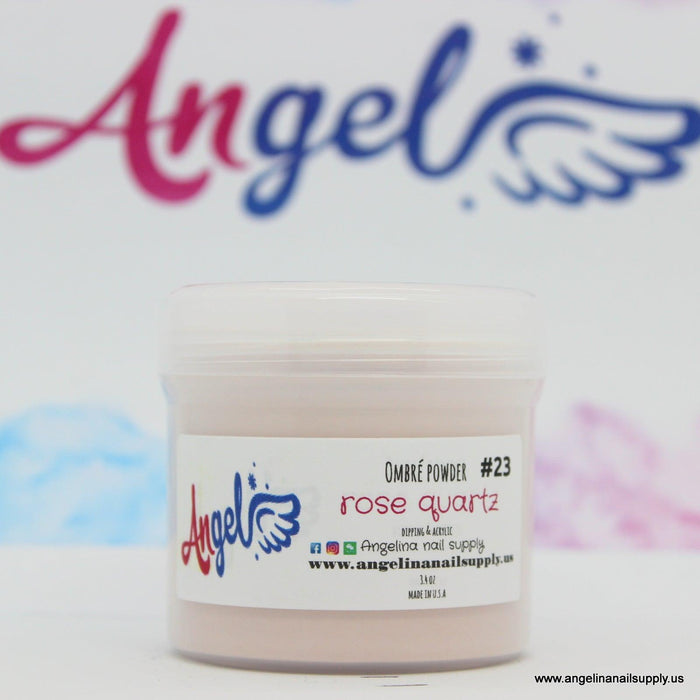 Angel Ombre Powder 23 Rose Quartz - Angelina Nail Supply NYC