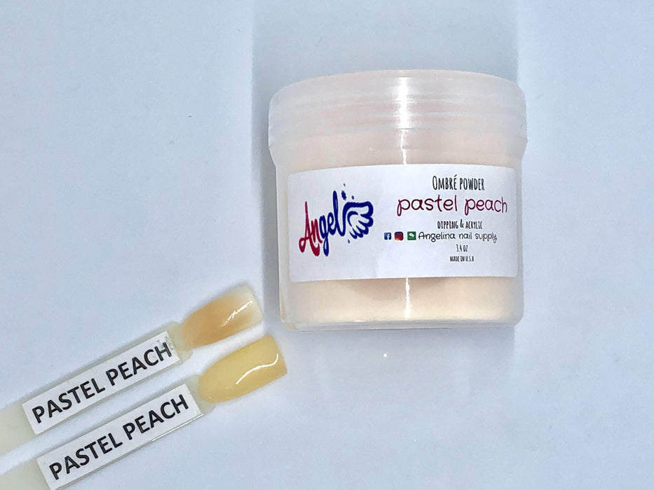 Angel Ombre Powder 25 Pastel Peach - Angelina Nail Supply NYC