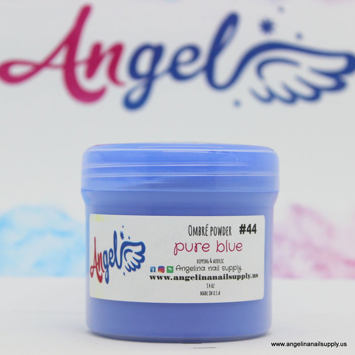 Angel Ombre Powder 44 Pure Blue - Angelina Nail Supply NYC
