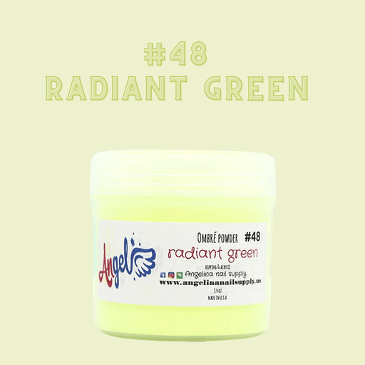 Angel Ombre Powder 48 Radiant Green - Angelina Nail Supply NYC