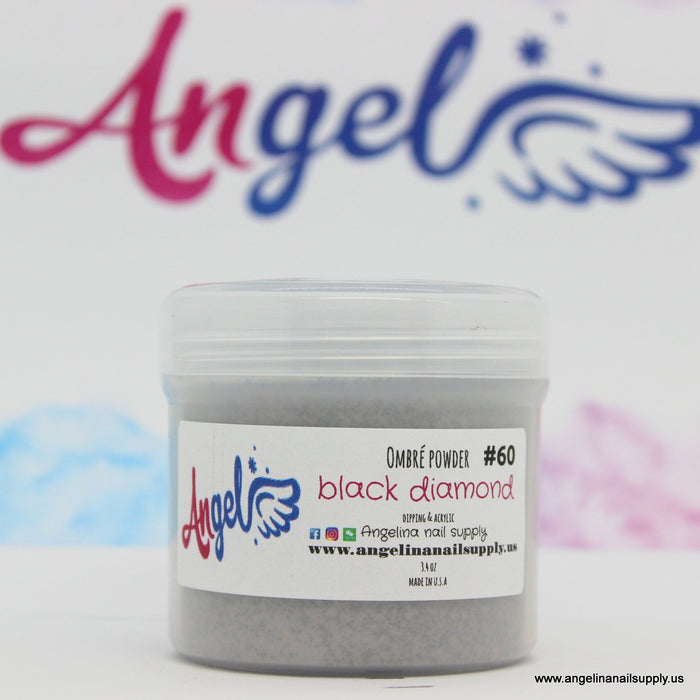 Angel Ombre Powder 60 Black Diamond - Angelina Nail Supply NYC