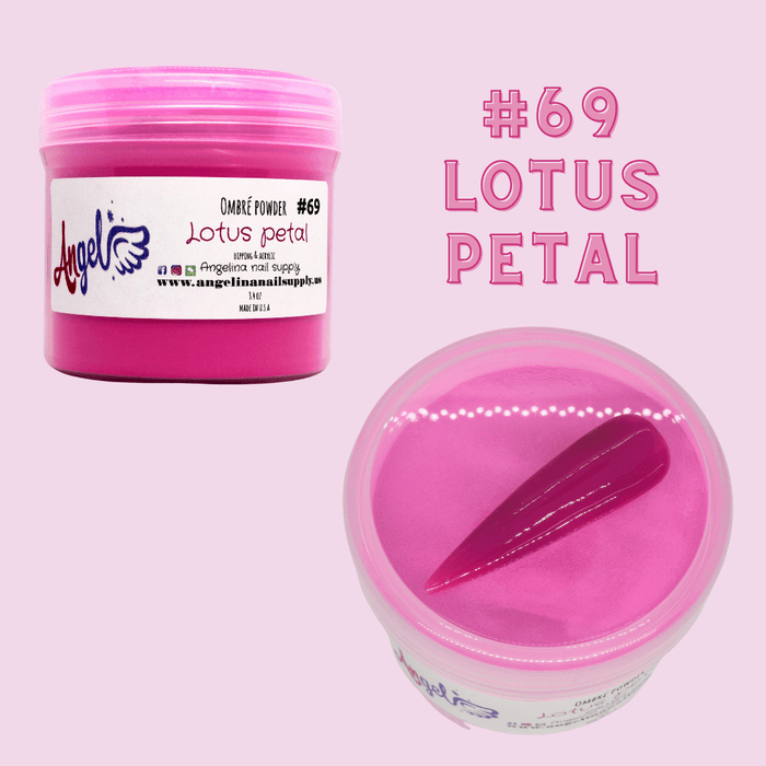 Angel Ombre Powder 69 Lotus Petal - Angelina Nail Supply NYC