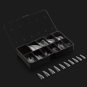 Aprés Box of Tips Sculpted - Stiletto - Extra Long - Angelina Nail Supply NYC
