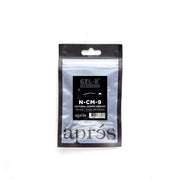 Aprés Refill Bags Natural Coffin Medium (50pcs/pack) - Angelina Nail Supply NYC