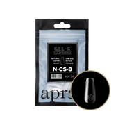 Aprés Refill Bags Natural Coffin Short (50pcs/pack) - Angelina Nail Supply NYC