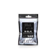 Aprés Refill Bags Natural Square Long (50pcs/pack) - Angelina Nail Supply NYC