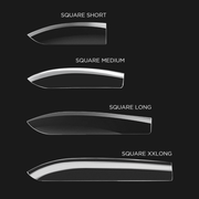 Aprés Tips Natural - Square - Medium - Angelina Nail Supply NYC