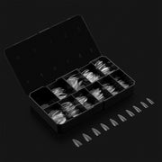 Aprés Tips Natural - Stiletto - Medium - Angelina Nail Supply NYC