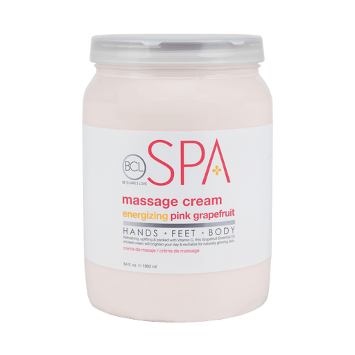 BCL SPA 4-Step System - Massage Cream 64 oz - Angelina Nail Supply NYC