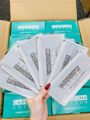 Carolina Carbon Face Mask (case/20 boxes) - Angelina Nail Supply NYC