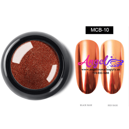 Chrome Mirror Powder Pigment MCB10 - Angelina Nail Supply NYC