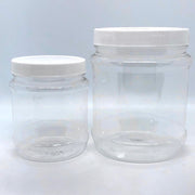 Clear Plastic Jar - Angelina Nail Supply NYC