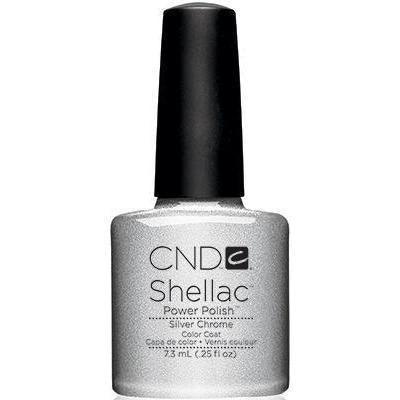 CND Shellac #031 Silver Chrome - Angelina Nail Supply NYC