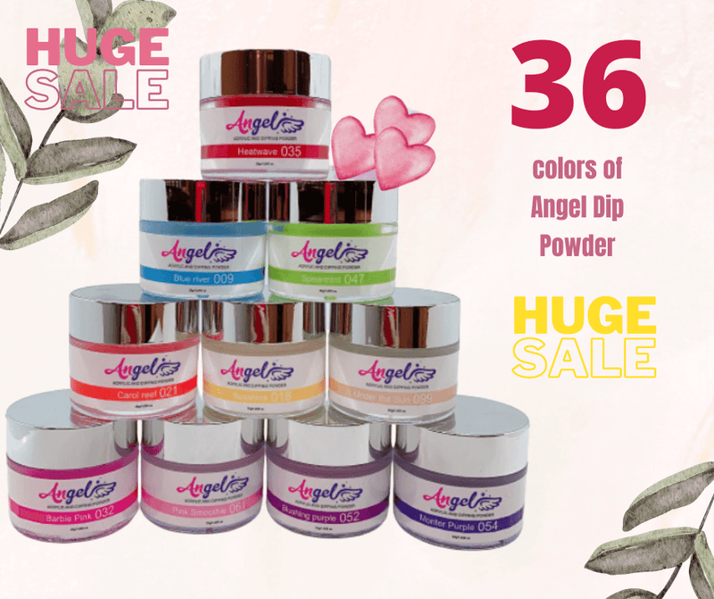 Combo 36 Colors Dip Powder - Angelina Nail Supply NYC
