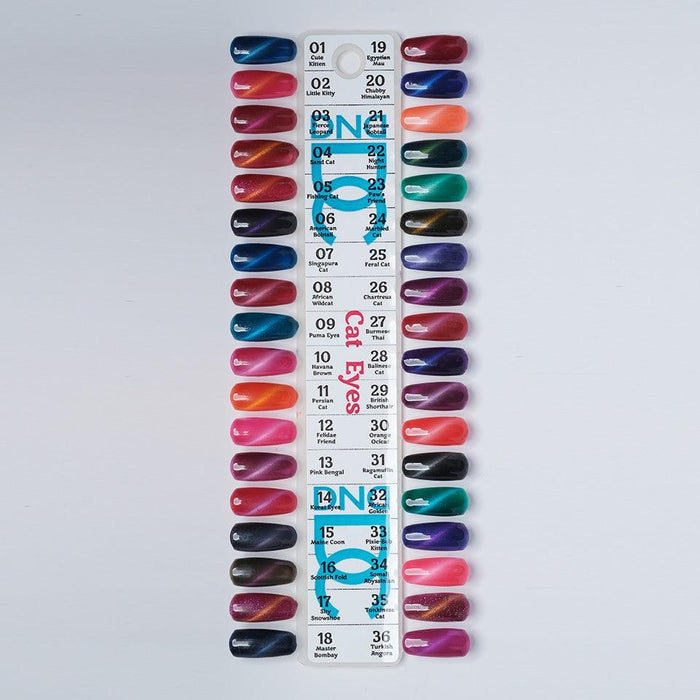 DC Cat Eyes Color Swatch Only - Angelina Nail Supply NYC