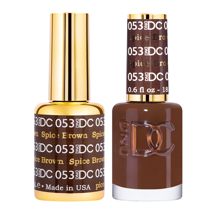 DC Duo 053 Spiced Brown - Angelina Nail Supply NYC