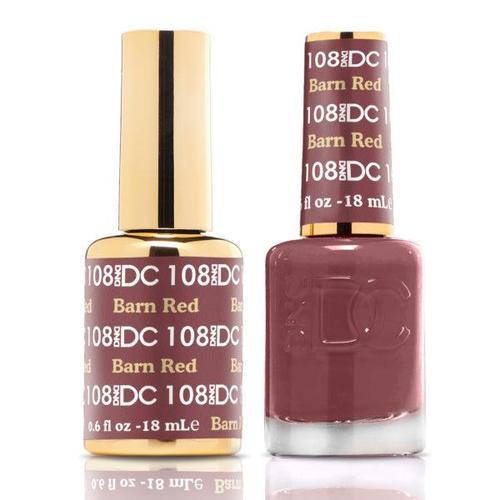 DC Duo 108 Earn Red - Angelina Nail Supply NYC