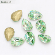 Diamond - Rhinestone | Single - Tear Drop | 6mm x 8mm - Angelina Nail Supply NYC