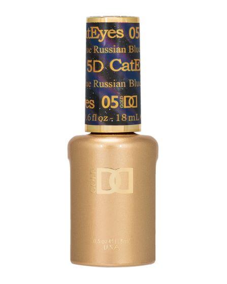 DND 5D Cateyes 05 Russian Blue - Angelina Nail Supply NYC