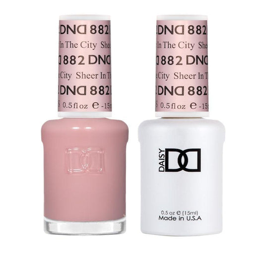 Dnd Gel 882 Sheer In The City - Angelina Nail Supply NYC