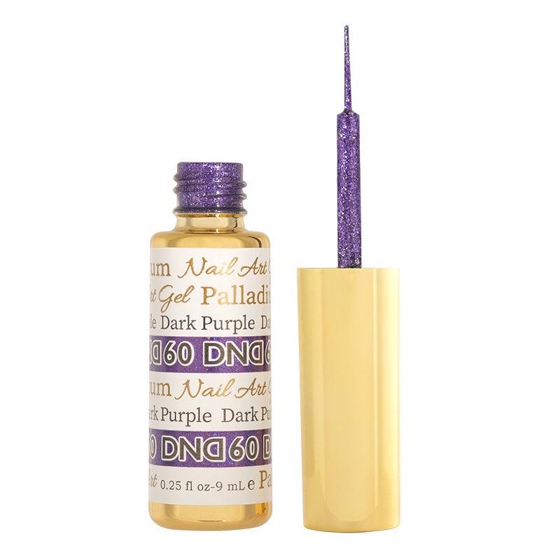 DND Gel Art 60 Dark Purple - Angelina Nail Supply NYC