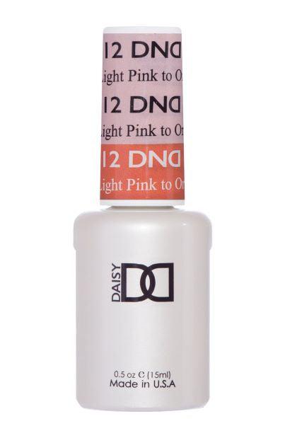 DND Mood Change 12 – Light Pink To Orange Nude - Angelina Nail Supply NYC