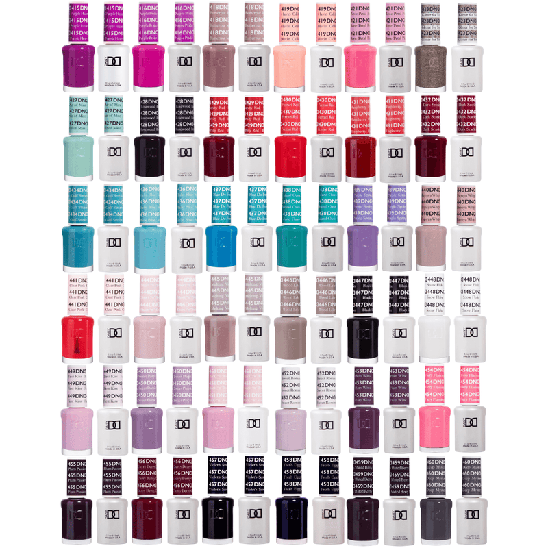 DND1 Collection #1 (Full Set 36 Colors #415 - #455) - Angelina Nail Supply NYC