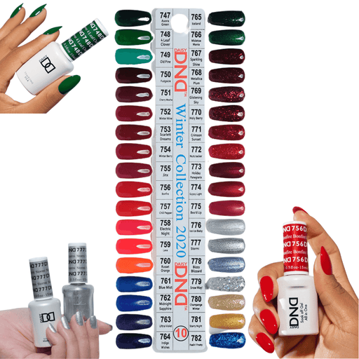 DND10 Collection Color Swatch Only - Angelina Nail Supply NYC