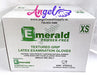 Emerald Latex Glove - Powder Free(X-Small - Case/10 boxes) - Angelina Nail Supply NYC