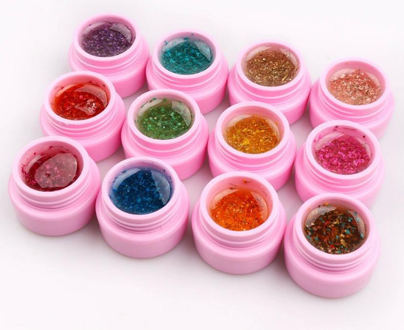 Flower Gel Full Set 12 colors - Angelina Nail Supply NYC