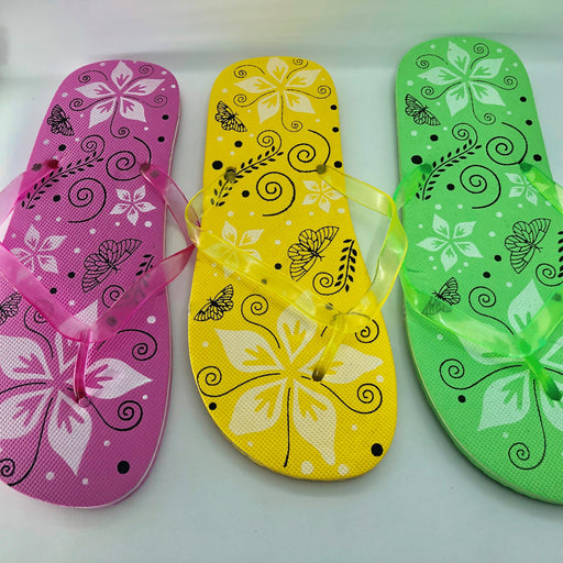 Flower Slipper (pack/10 pairs) - Angelina Nail Supply NYC