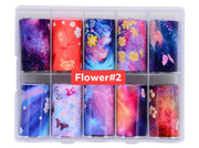 Foil Paper Box (10 designs/box) - Angelina Nail Supply NYC