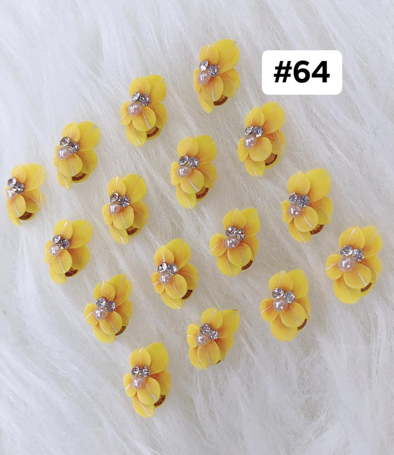 Handmade Nail 3D Flower (#061 - #070) - Angelina Nail Supply NYC