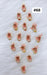 Handmade Nail 3D Flower (#061 - #070) - Angelina Nail Supply NYC