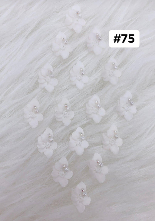 Handmade Nail 3D Flower (#071 - #080) - Angelina Nail Supply NYC