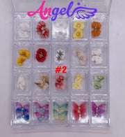 Handmade Nail 3D Flower Combo - Angelina Nail Supply NYC