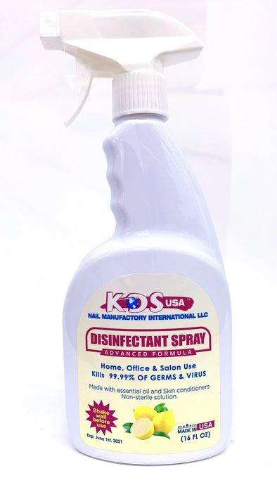 KDS Disinfectant Spray - Advanced Formula | Hand Sanitizer (16oz) - Angelina Nail Supply NYC
